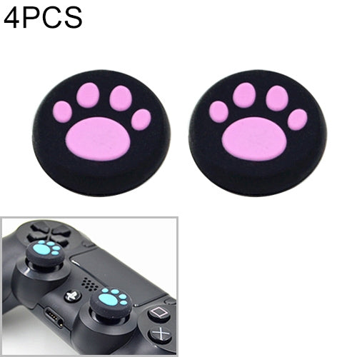 10pcs mix color Cat Paw Controller Joystick Thumbstick Grips