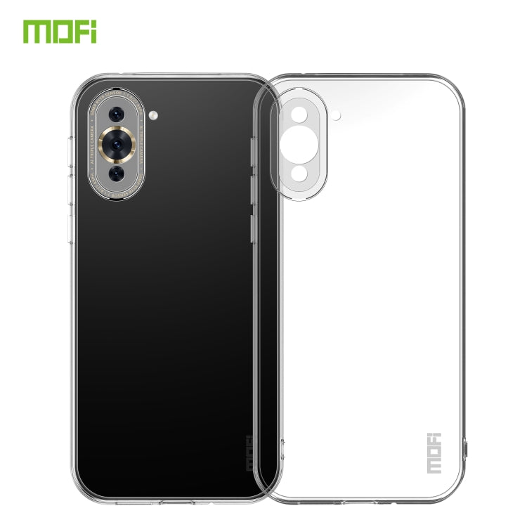 For Xiaomi Redmi Note 13 4G MOFI Ming Series Ultra-thin TPU Phone  Case(Transparent)