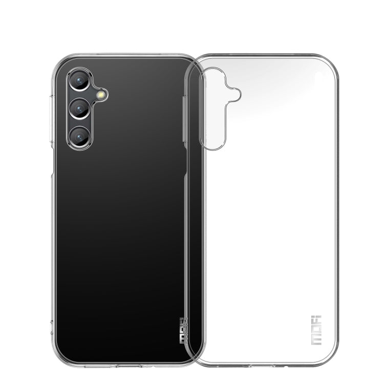 For Xiaomi Redmi Note 13 4G MOFI Ming Series Ultra-thin TPU Phone  Case(Transparent)