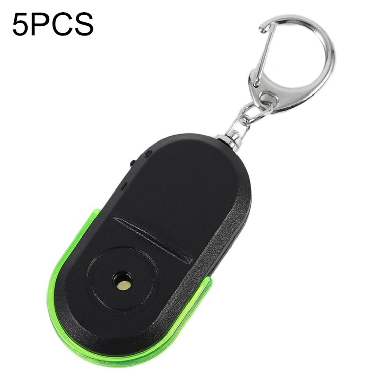 Smart Anti-lost Key Finder Whistle Sensor Keychain Tracker LED