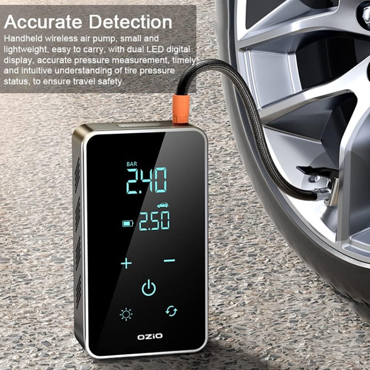 7.4V 45W Car Mounted Wireless Inflation Pump Car Portable