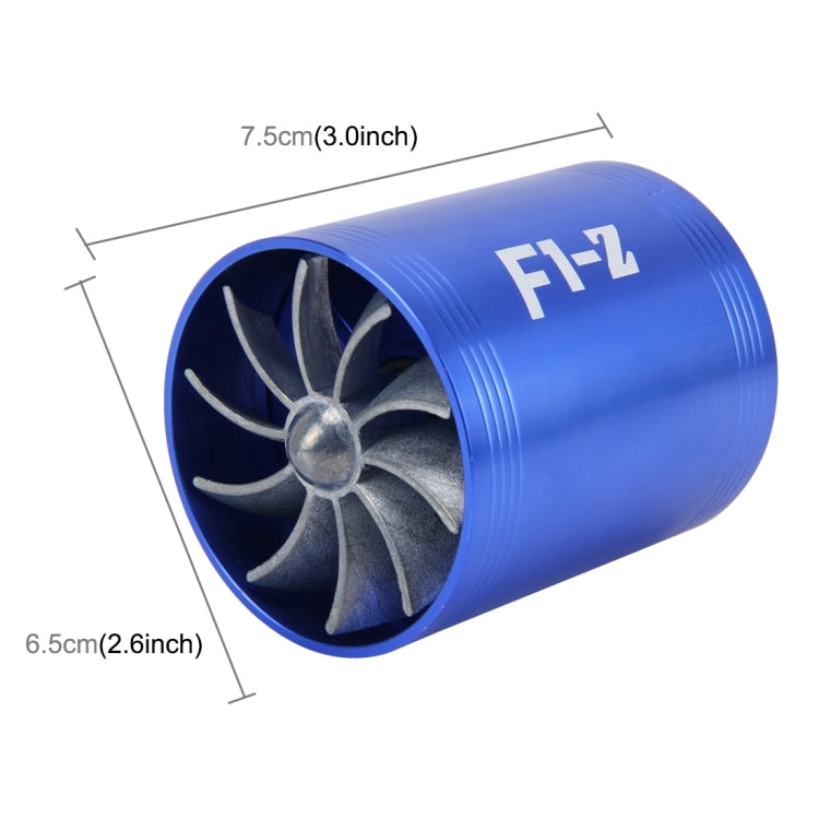 Car Turbine Supercharger F1-Z Turbo Charger Single Double Air