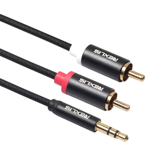 6.35mm to 2 RCA Jack Cable Male to Male Stereo Cable Gold Plated AUX Audio  Cable for Music Amp Cable 1.8m 3m