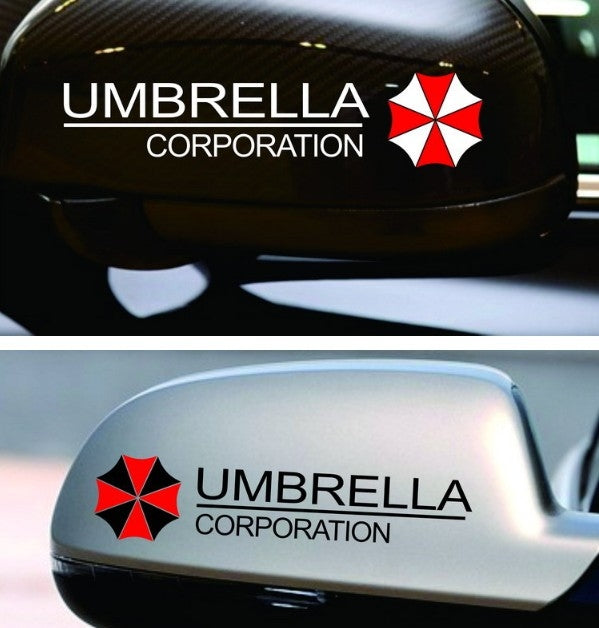 Large Umbrella Corporation Logo Resident Evil Vinyl Decal Sticker 10H x  10W